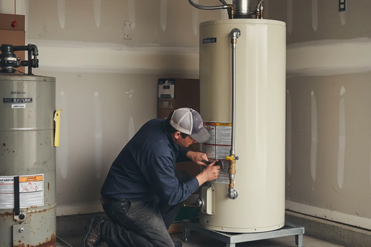 Water heater and shutoff valve replacement in Sautee Nacoochee